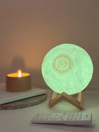Veilleuse coranique en forme de Lune