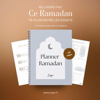 Planner Ramadan - Bleu gris