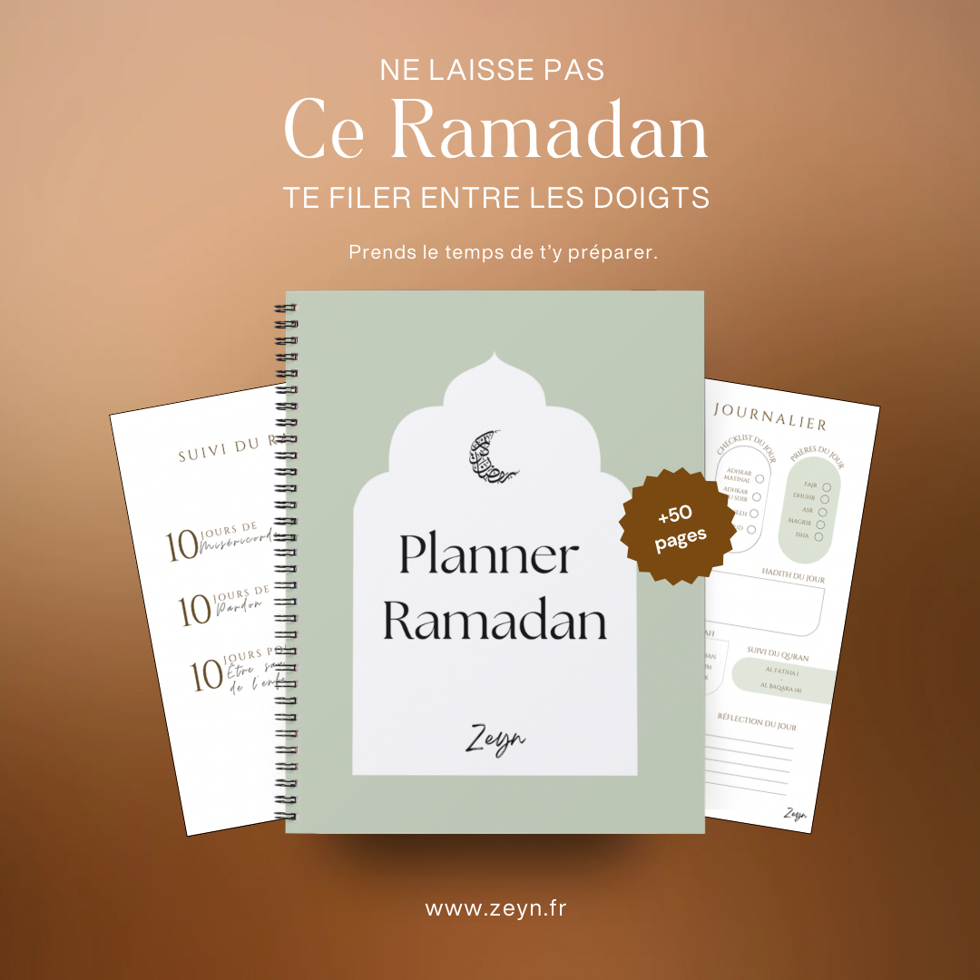 Planner Ramadan - Vert