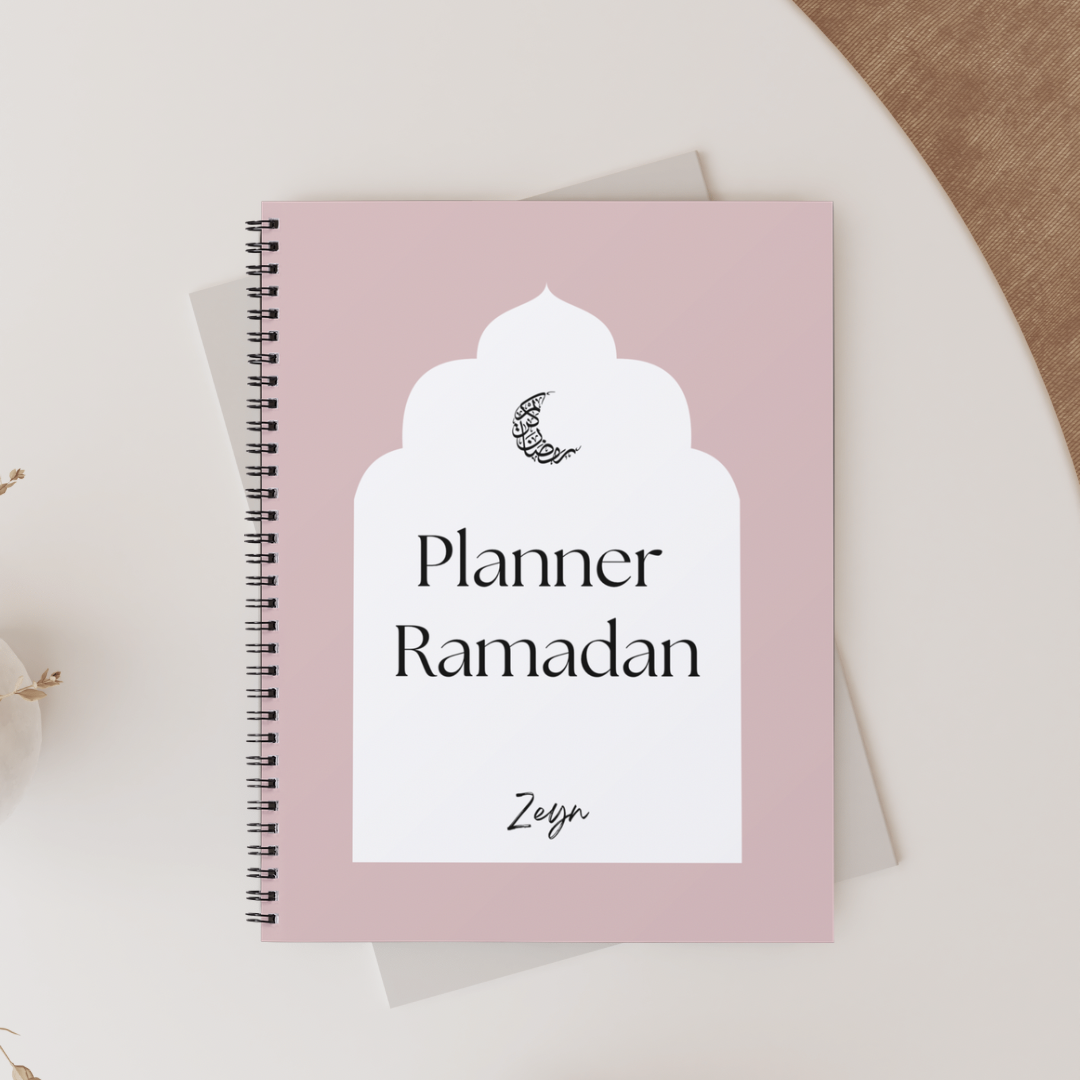 Planner Ramadan - Rose Poudré