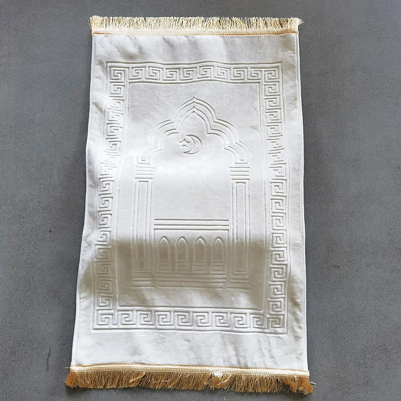 Tapis de prière avec surépaisseur pour genoux